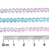 Transparent Painted Glass Beads Strands DGLA-A034-T4mm-A22-3