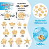 11Pcs 11 Styles 304 Stainless Steel Pendants STAS-TA0003-22-4