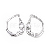 Non-Tarnish 304 Stainless Steel Linking Rings STAS-C003-03P-1