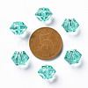 Transparent Acrylic Beads TACR-S154-15B-68-3