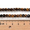 Natural Tiger Eye Beads Strands X-G-B107-B02-02-6