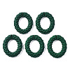 Spray Painted CCB Plastic Linking Rings CCB-Q091-011B-1
