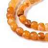 Gradient Color Natural Topaz Jade Beads Strands G-N342-136-3