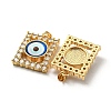 Golden Brass Pendants KK-L209-006G-04-2