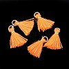 Polycotton(Polyester Cotton) Tassel Pendant Decorations FIND-S281-34-1