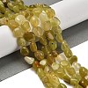 Natural Yellow Opal Beads Strands G-P497-01E-02A-2