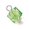 Transparent Acrylic Pendants PALLOY-JF04258-02-4