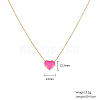 Stainless Steel Heart Pendant Necklaces YM4283-1-3