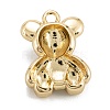 Eco-Friendly Brass Enamel Pendants KK-K255-14G-4