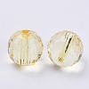 Transparent Acrylic Beads TACR-Q254-10mm-V-4