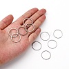Non-Tarnish 304 Stainless Steel Linking Ring LS-X-STAS-S079-12C-A-4