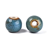 Vintage Handmade Porcelain Beads PORC-Q006-13A-11-2