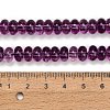 Dyed Imitation Gemstone Glass Beads Strands GL-Z001-03A-07-4