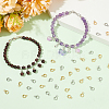 120Pcs 2 Colors 201 Stainless Steel Tube Bails STAS-AR0002-24-4