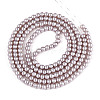Baking Paint Pearlized Glass Pearl Round Bead Strands HY-Q330-8mm-81-5