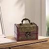 CutHollow 1Pc Vintage Wooden Jewelry Box AJEW-CL0001-12B-5