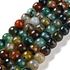 Natural Agate Beads Strands G-M437-B01-01D-2