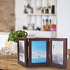 Hinged Wood Picture Frames Box DIY-WH0162-27B-7