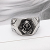 316L Surgical Stainless Steel Finger Rings for Men FS-WG2869D-04-2