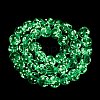 Luminous Handmade Glod Sand Lampwork Beads Strands LAMP-B028-03P-10mm-4