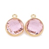 Glass Charms KK-C228-02G-06-2-1