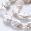 Natural Keshi Pearl Beads Strands PEAR-S020-I01-4