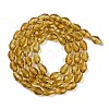 Transparent Glass Beads Strands EGLA-N013-T4mm-D08-2