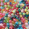 Transparent Crackle Acrylic Beads CACR-TA0001-03-3