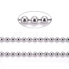 304 Stainless Steel Ball Chains CHS-F009-01A-P-1