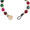 (Jewelry Parties Factory Sale)Alloy Beaded Bracelets BJEW-Q695-06MG-NR-7