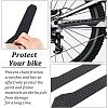 Silicone Bicycle Down Tube Frame Protectors AJEW-WH0317-16-3