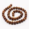 Natural Elephant Skin Jasper/Miriam Stone/Calligraphy Stone Beads Strands G-F512-6mm-2