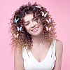 24Pcs 12 Colors Cloth Butterfly Alligator Hair Clip FIND-CP0002-47-4
