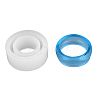 Transparent DIY Ring Silicone Molds X-DIY-WH0128-09A-1