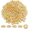 160Pcs Rack Plating Alloy Beads FIND-GO0001-95-1