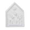 Easter Theme House with Butterfly & Rabbit Pattern DIY Silicone Table Lamp Molds SIMO-G008-01B-2