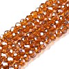 Electroplate Glass Beads Strands EGLA-A044-T3mm-A04-1