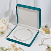 Square PU Leather Single Necklace Boxes AJEW-WH0016-59A-5