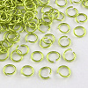 Aluminum Wire Open Jump Rings X-ALUM-R005-0.8x6-07-1