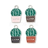 Alloy Enamel Pendants ENAM-G212-15P-1