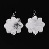 Natural Quartz Crystal Pendants G-T144-12A-1