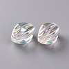 Transparent Acrylic Beads TACR-S156-002-3