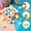 150Pcs 15 Styles Silicone Beads SIL-TA0001-25-5