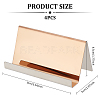 Rectangle 304 Stainless Steel Business Card Holder AJEW-WH0470-88RG-2