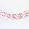 Transparent Glass Bead Strands LS-GLAA-R024-6x8mm-08-2