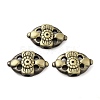 Tibetan Style Rack Plating Brass Bead KK-Q805-29AB-1