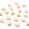 Brass Beads KK-BC0005-45G-4