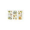 3 Sheets 3 Styles PVC Waterproof Decorative Stickers DIY-WH0404-111-8