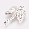 Natural Rose Quartz Pendants KK-G346-02B-3