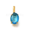 Ion Plating(IP) 304 Stainless Steel Rhinestone Pendants STAS-A104-11G-02-1
